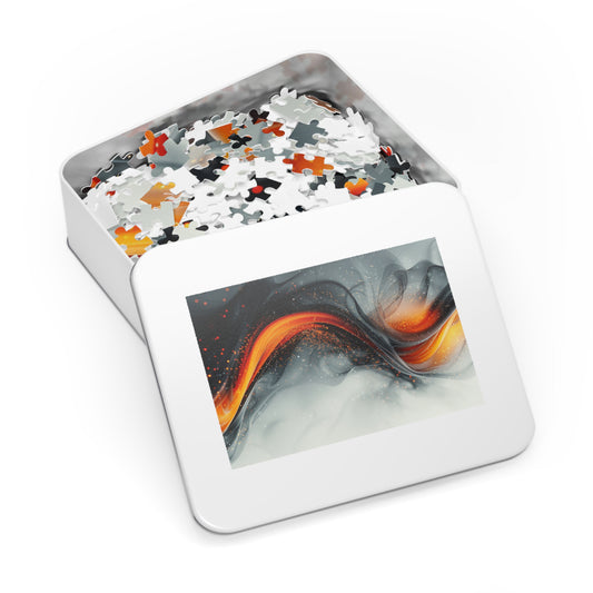 9. The Lave Fields Series: Vibrant Jigsaw Puzzle with Tin - Educational Gift, Brain Teaser, Family Activity, Unique Design