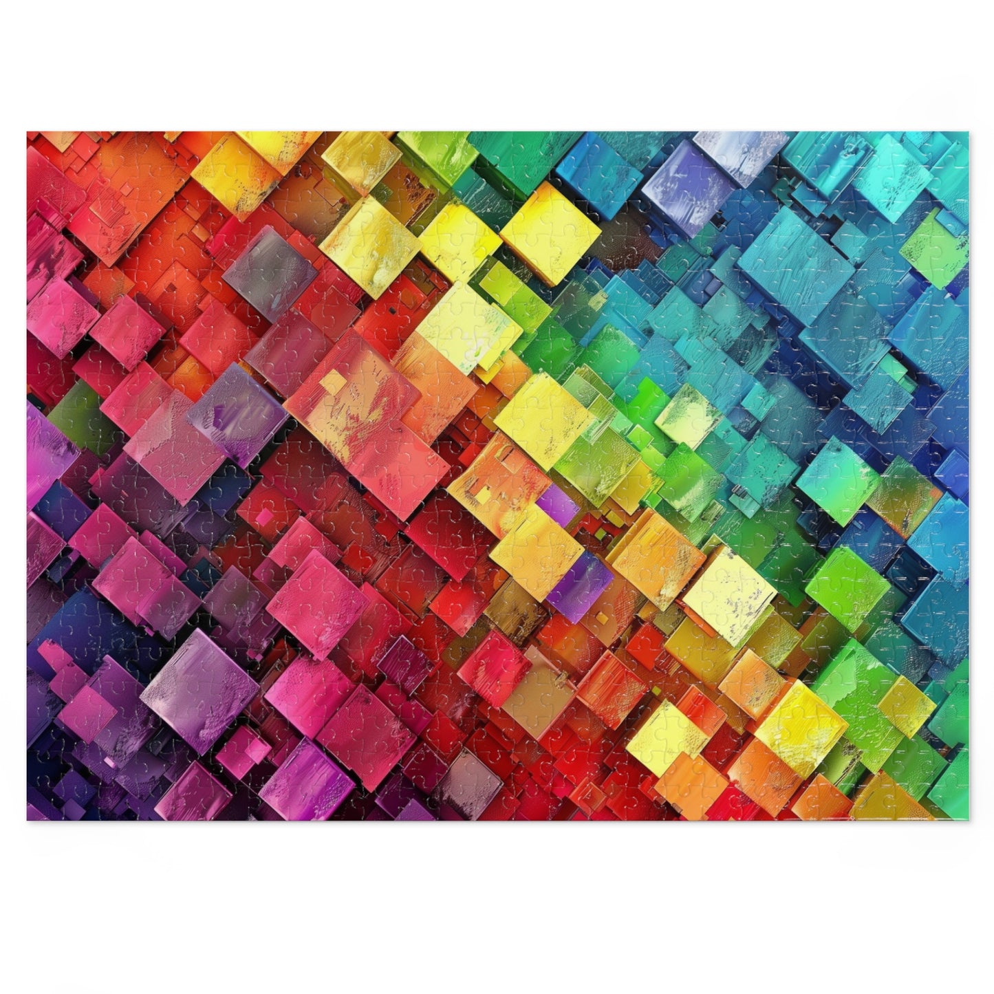 1. Vibrant Science Jigsaw Puzzle with Tin - Educational Gift, Brain Teaser, Home Decor, Family Activity, Unique Present