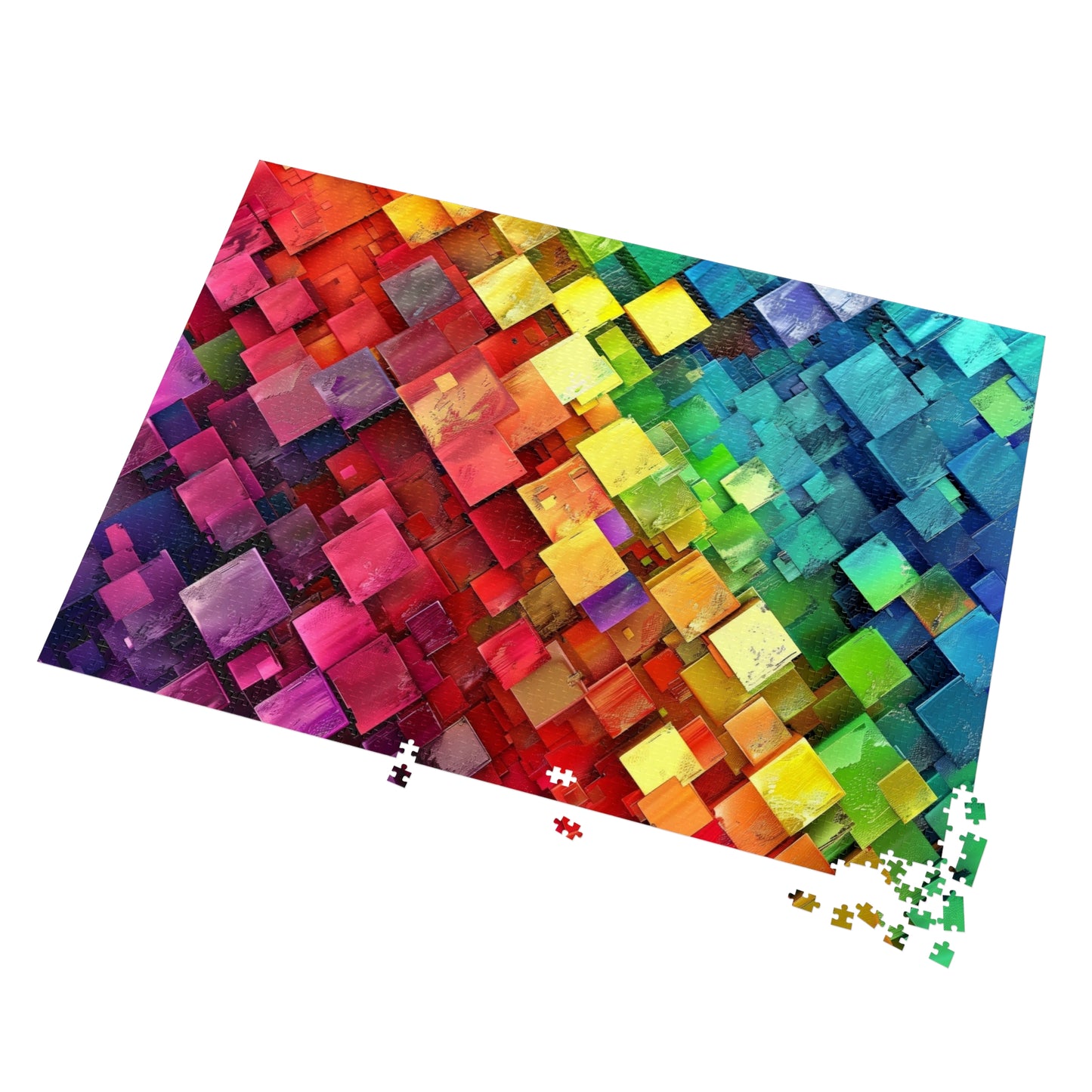 1. Vibrant Science Jigsaw Puzzle with Tin - Educational Gift, Brain Teaser, Home Decor, Family Activity, Unique Present